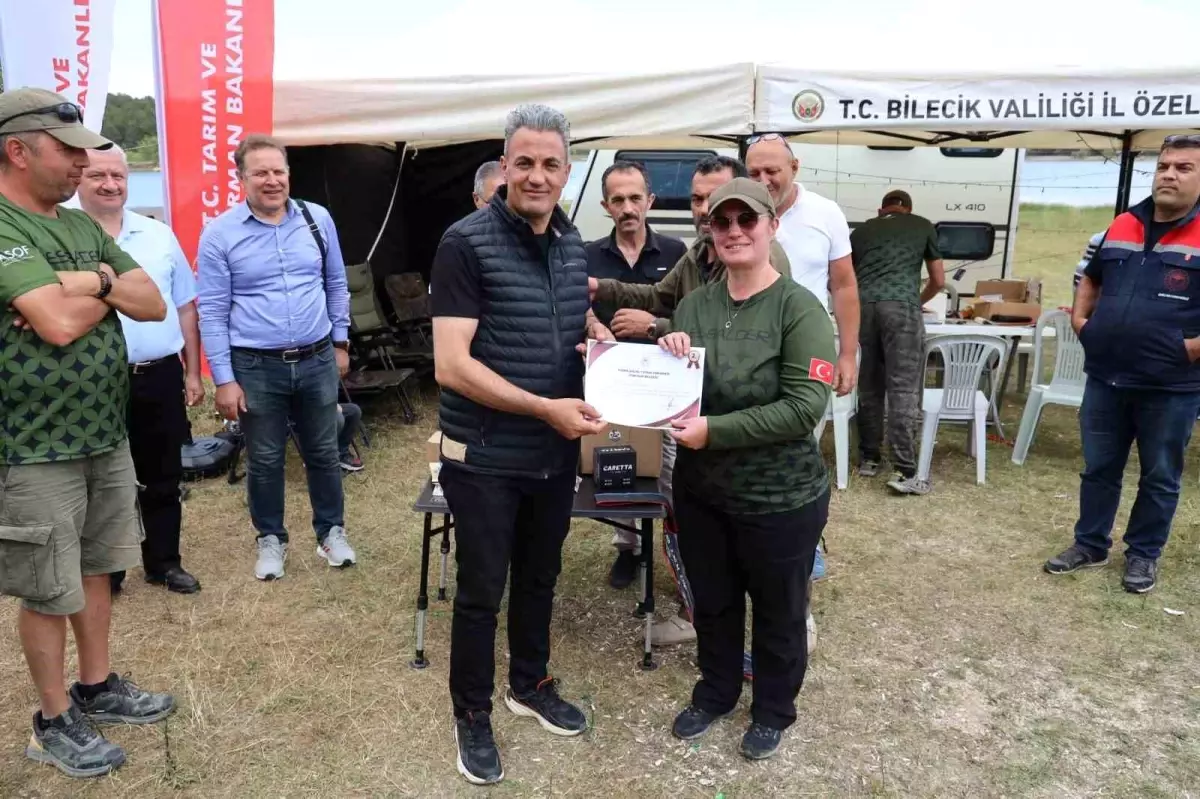 Bilecik'te Turna Balık Avı Yarışması Büyük İlgi Gördü
