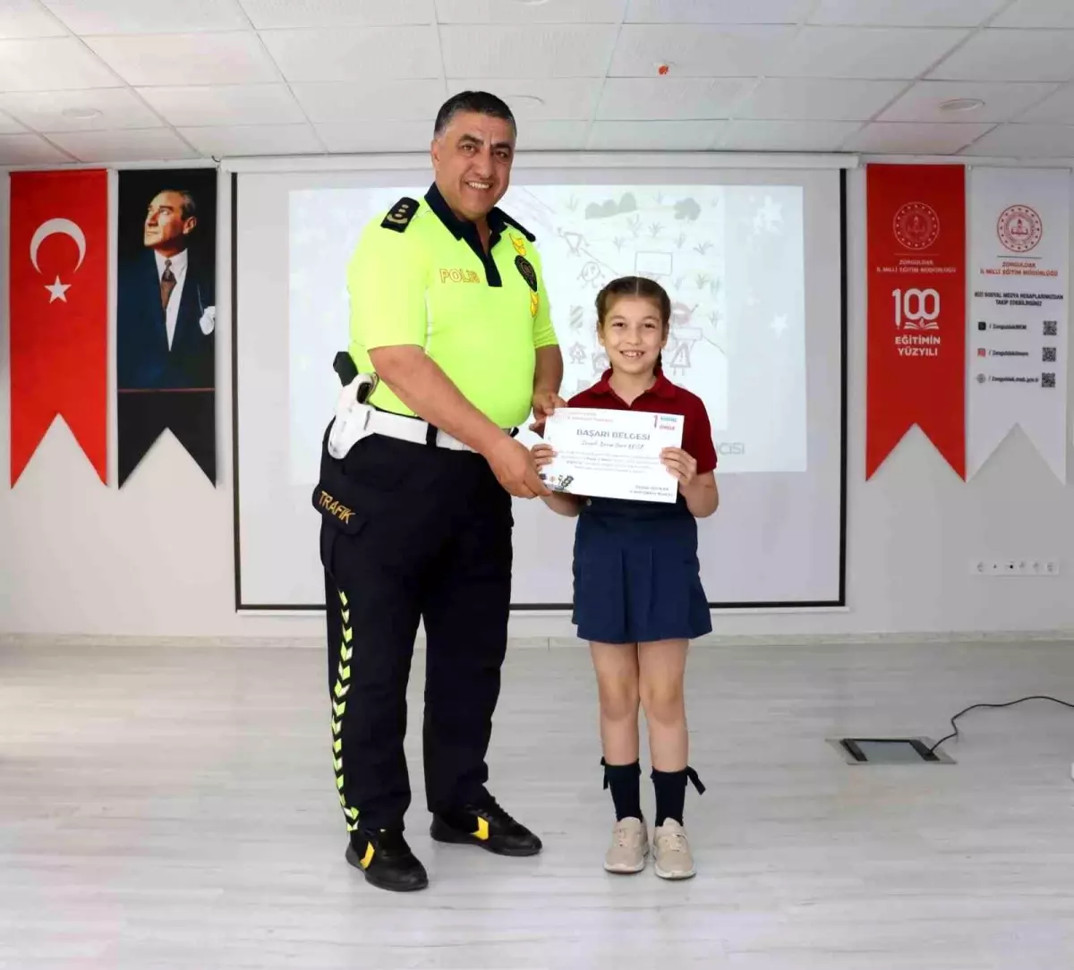 Zonguldak'ta '1 Kural 1 Ömür' Temalı Ödül Töreni Gerçekleşti