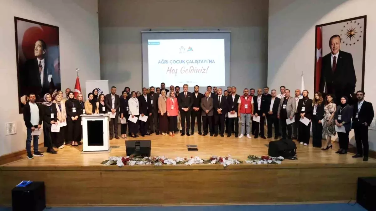 Ağrı Çocuk Çalıştayı Gerçekleştirildi