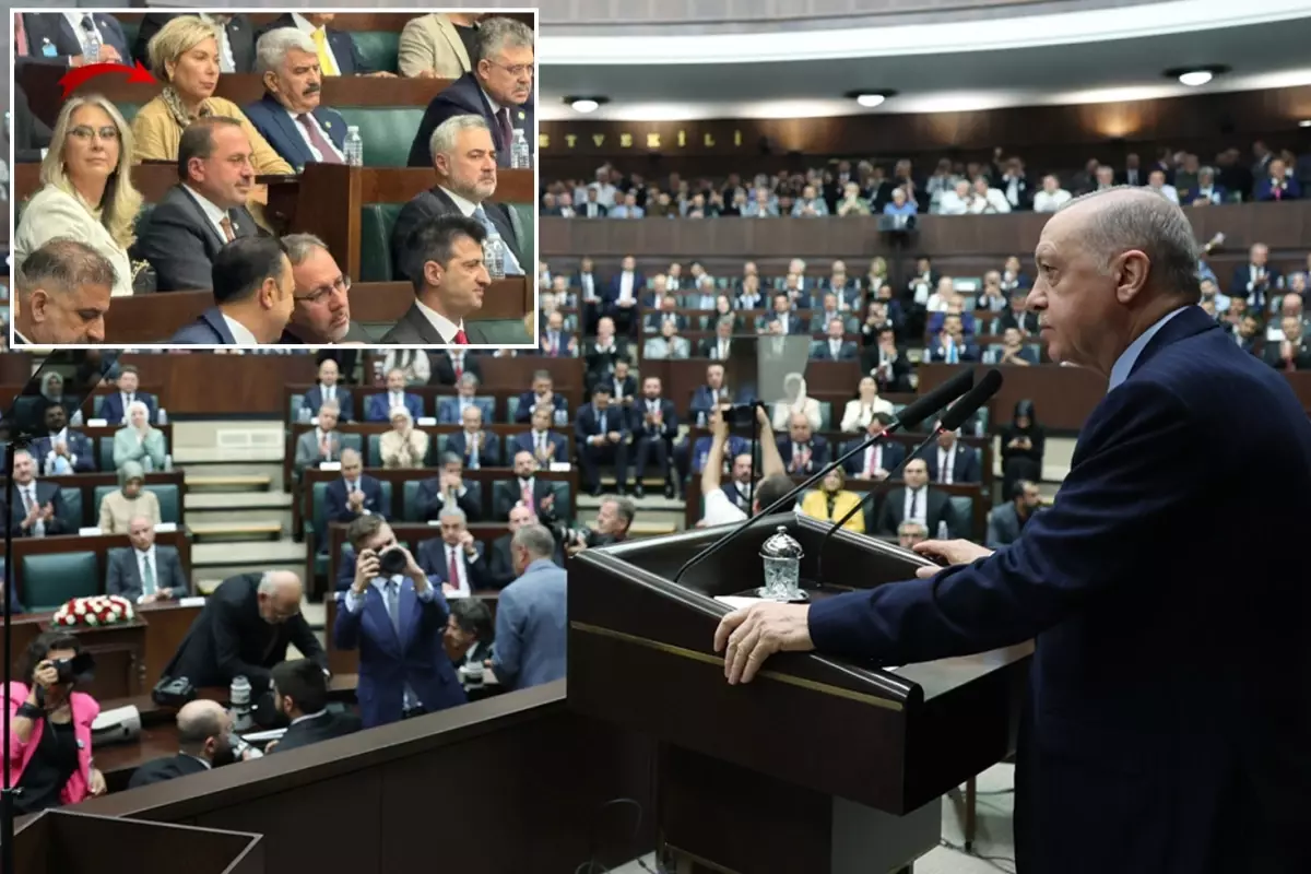 Ünlü iş insanı Leyla Alaton, AK Parti Grup Toplantısı'na katıldı