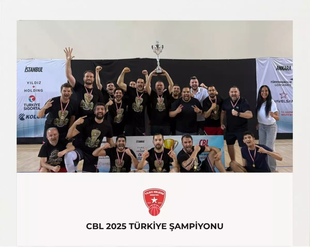 Potanın Yıldızları, CBL 2025 Türkiye Şampiyonası'nı Kazandı