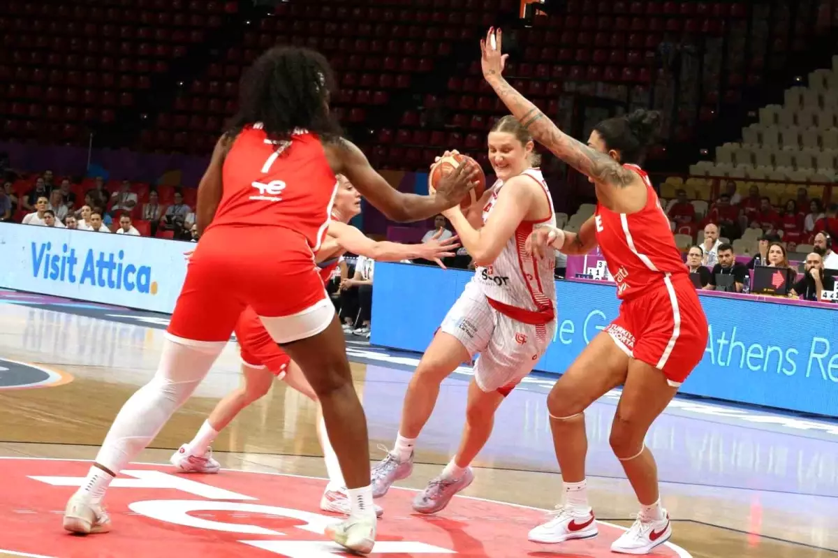A Milli Kadın Basketbol Takımı, İsviçre'yi Maglup Etti