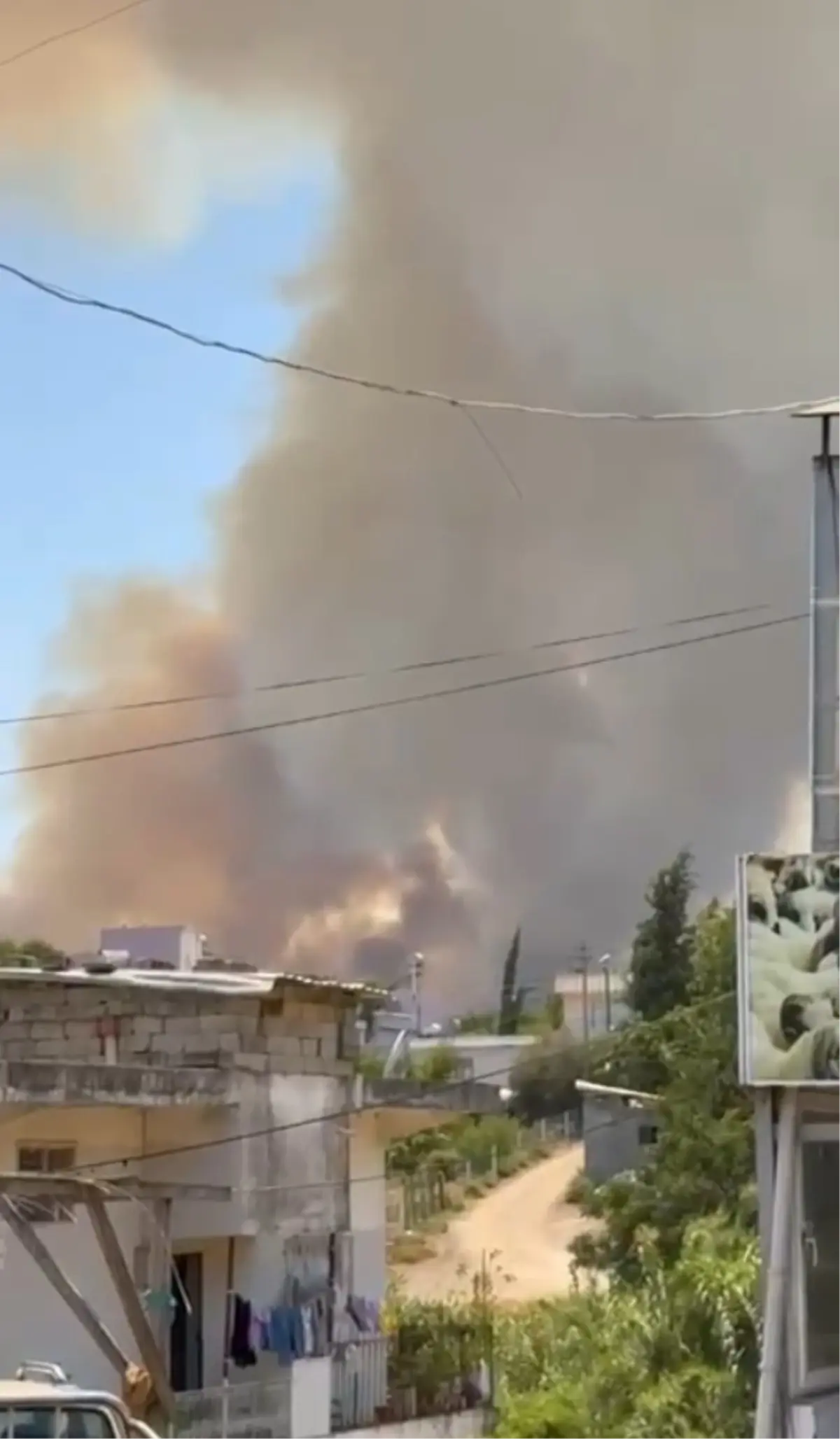 Adana'da Orman Yangını: Ekipler Müdahale Ediyor