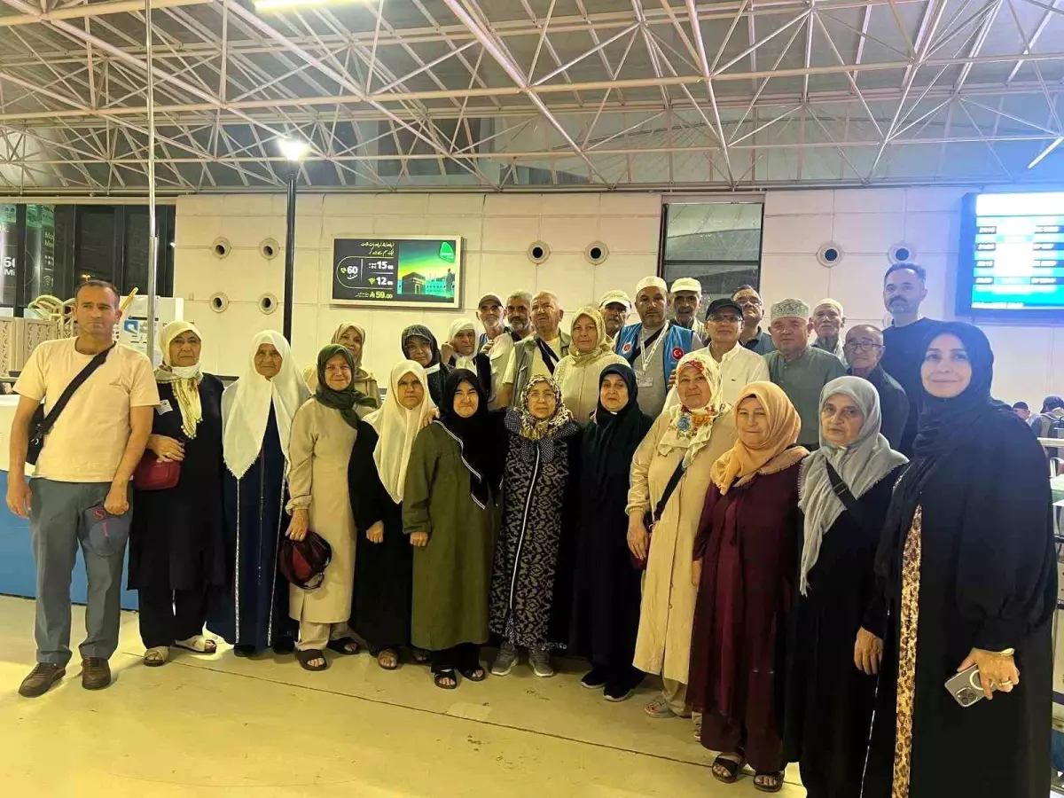 Anamurlu Hacılar Kutsal Topraklardan Döndü