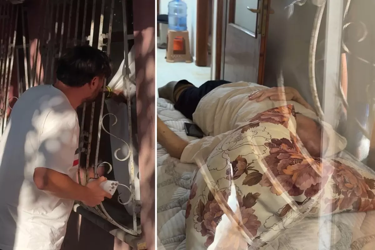 Babasına yardım için gelen ekiplere tepki gösterdi: Seni ölüme terk ediyorum