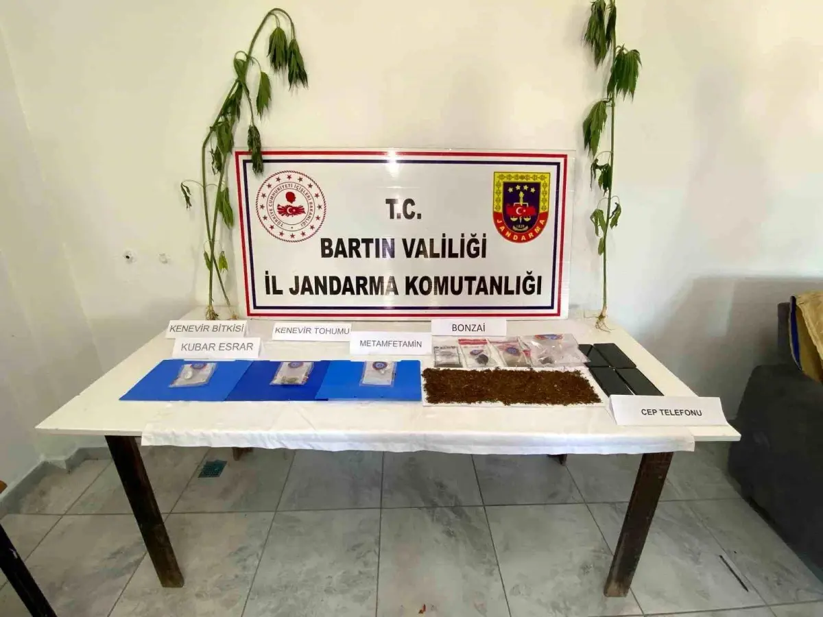 Bartın Merkezli Uyuşturucu Operasyonunda 4 Gözaltı