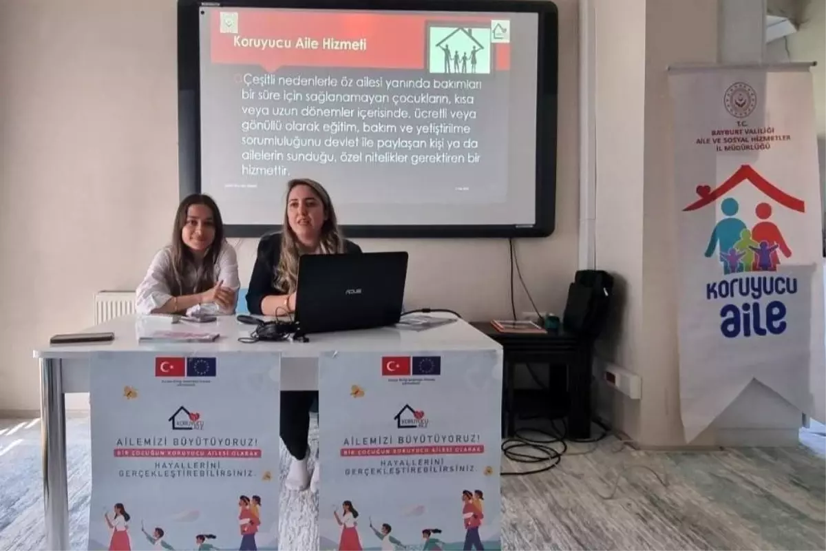 Bayburt'ta Koruyucu Aile Farkındalık Eğitimi Düzenlendi