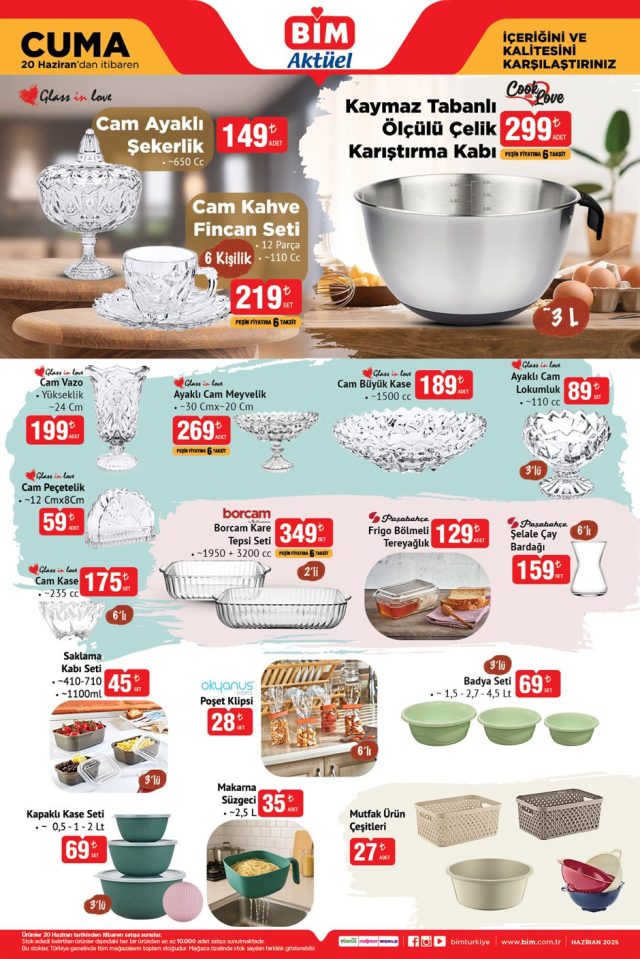 BİM 20 Haziran aktüel kataloğu! Bim'de bu hafta hangi ürünler satışta olacak? Telefon, kulaklık, buzdolabı, kol saati...