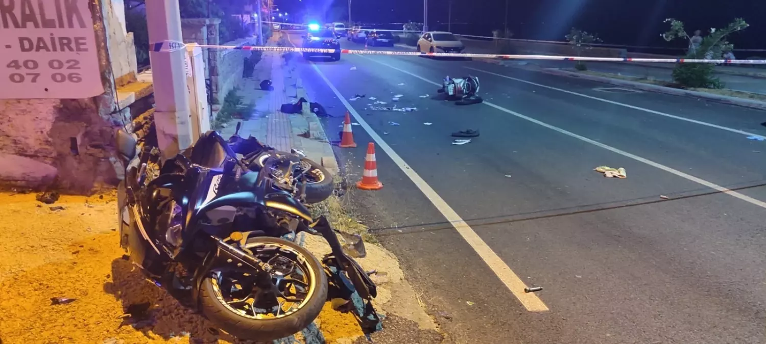 Bodrum'da Motosiklet Kazasında İki Kişi Hayatını Kaybetti