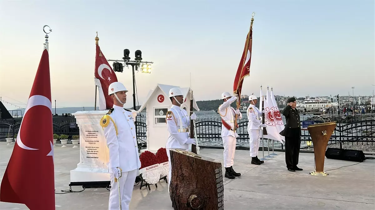 Dumlupınar Denizaltısı Şehidi Gedikli Çavuş Mehmet Selami Özben anıldı