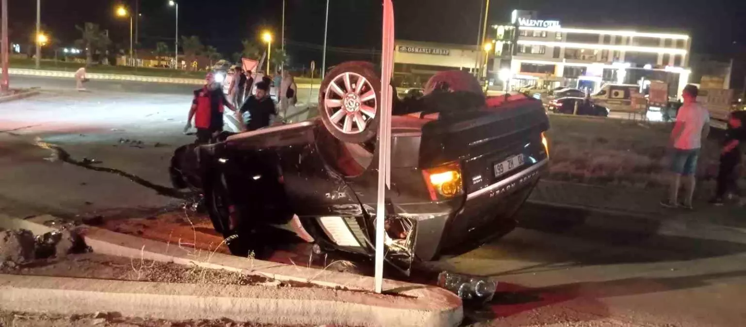 Edremit'te Tek Taraflı Trafik Kazası: İki Yaralı