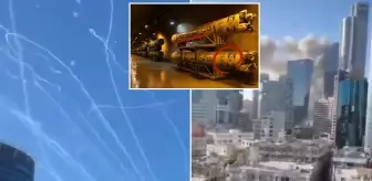 İran, Tel Aviv'i böyle vurdu! Füzelerdeki resim detayı dikkat çekti