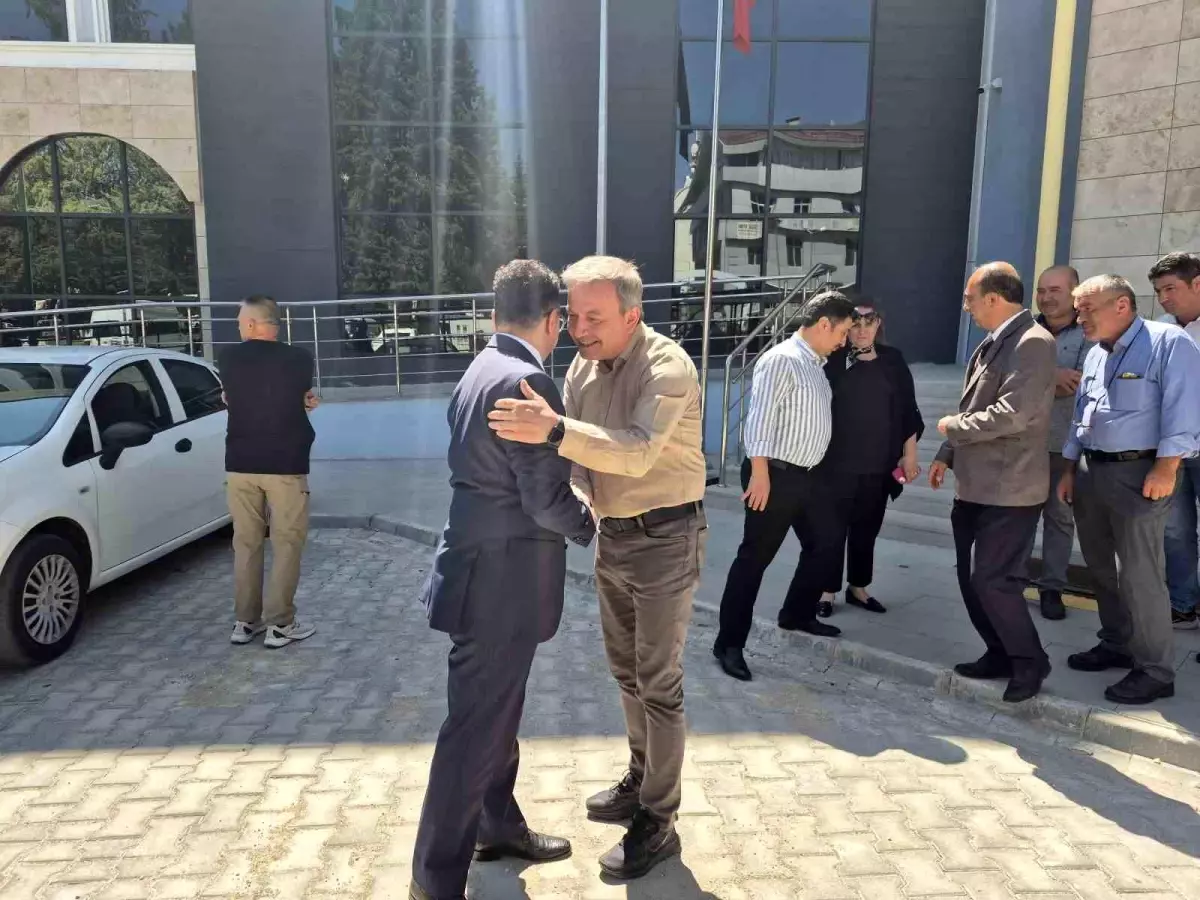 Kaymakam Hakan Alkan Gediz'e Veda Etti