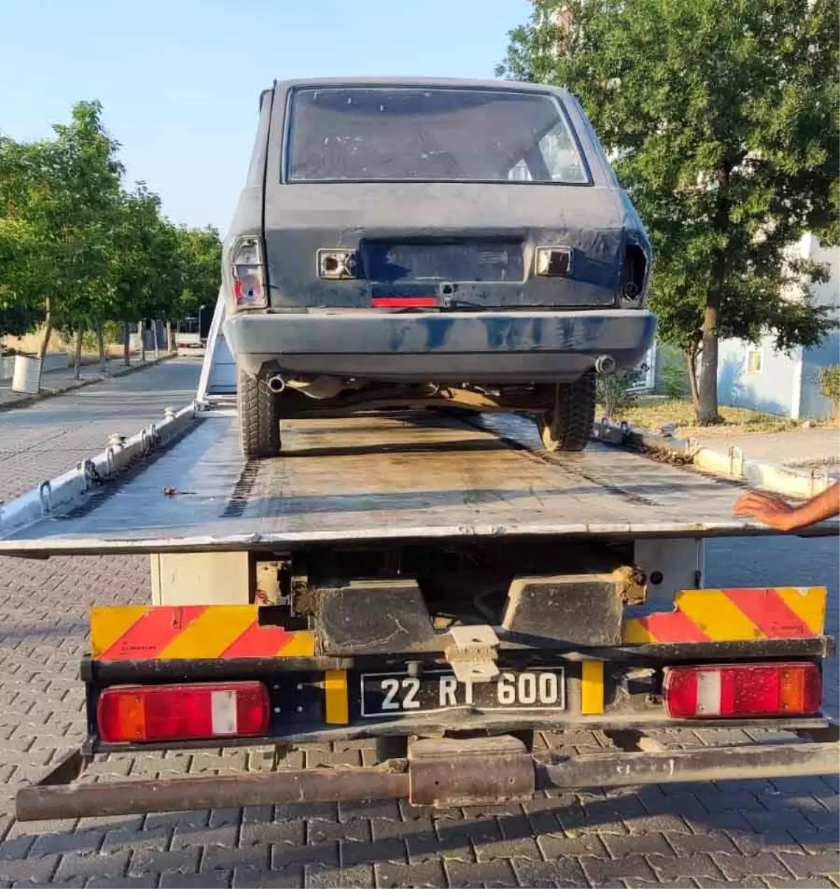 Plakasız Araçla Trafiğe Çıkan Sürücüye Rekor Cezası