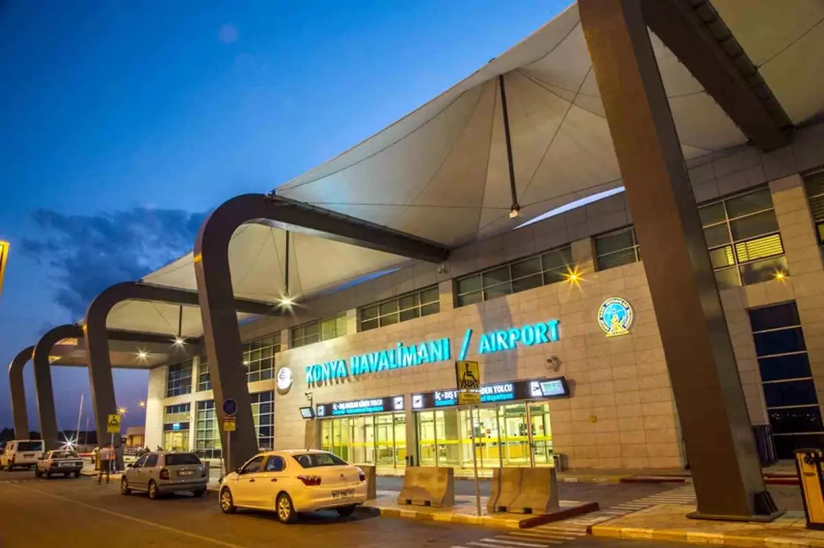 Konya Havalimanı Mayıs Ayında 77 Bin Yolcu Ağırladı