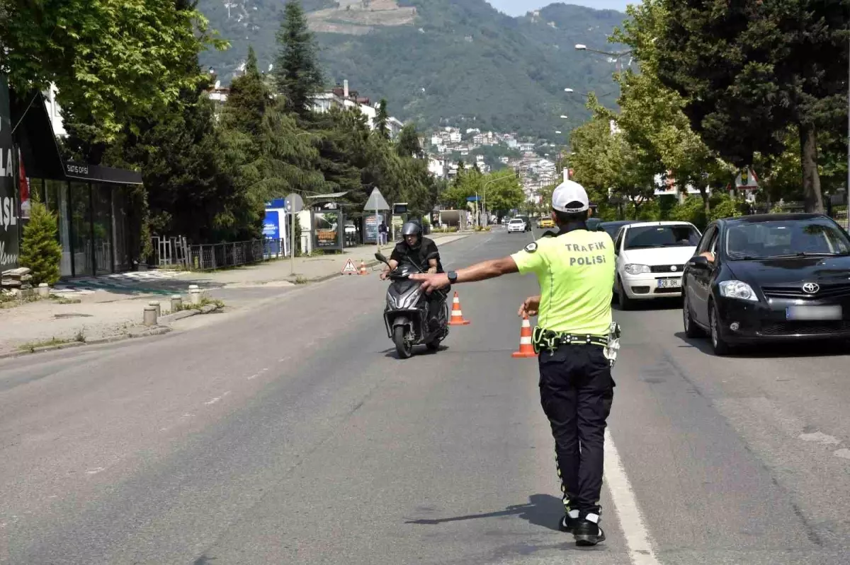 Ordu'da Trafik Denetimleri: 16 Bin Araç Kontrol Edildi