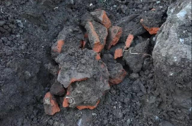 A grave remnant from the Roman-Byzantine period was found during road work in Ordu