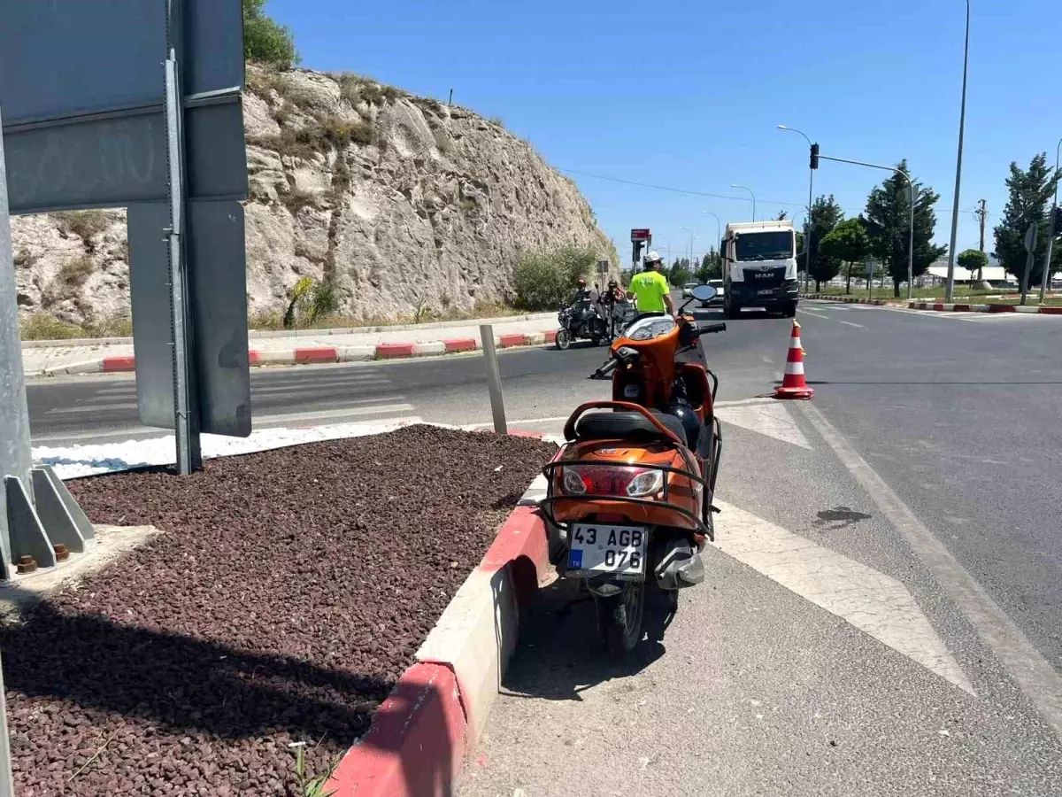 Tavşanlı'da Motosiklet Kazası: Bir Kişi Yaralandı