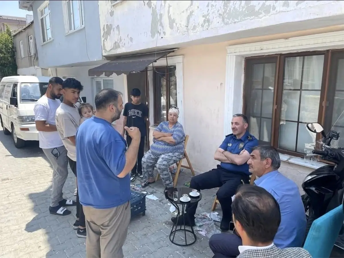Emniyet Müdürü Turanlı'dan Aydoğdu Mahallesi'ne Ziyaret
