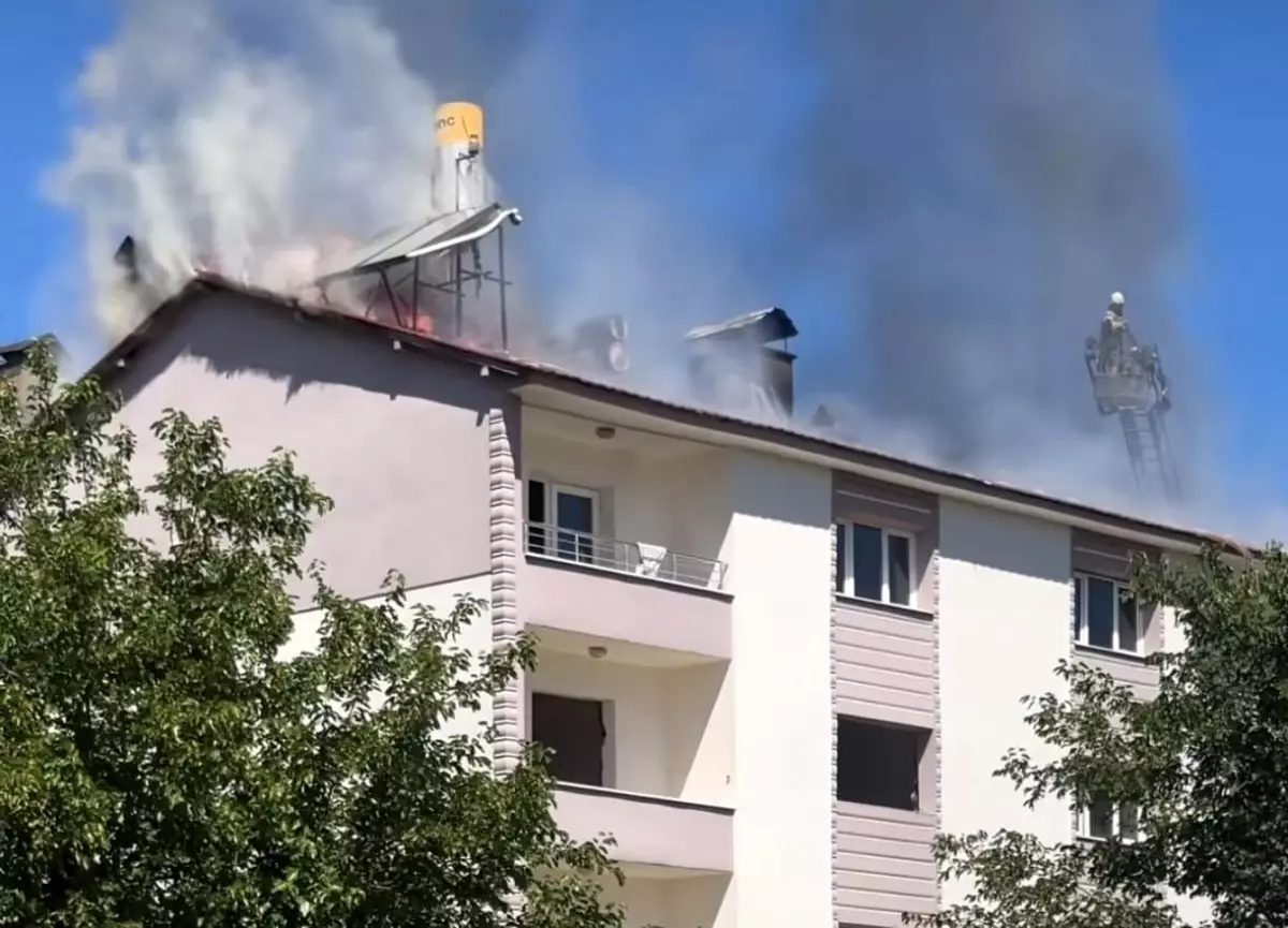 Tunceli'de Kentsel Dönüşüm Alanındaki Yangın Kontrol Altına Alındı