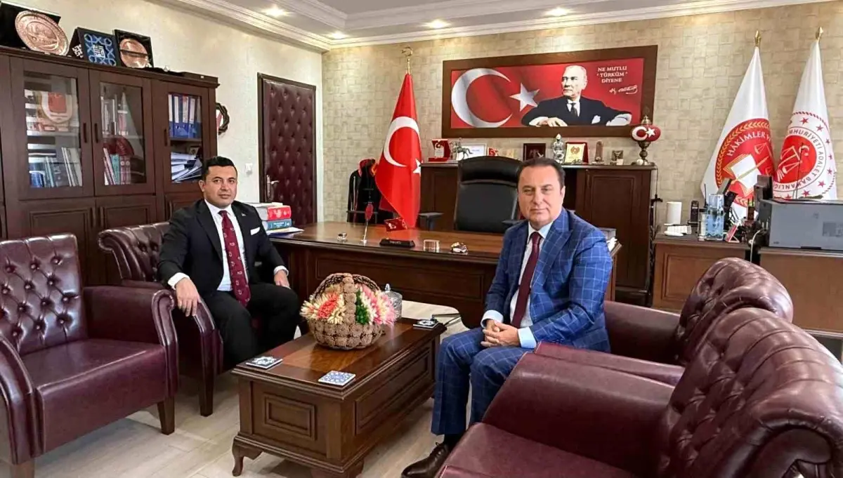 Bilal Bozdemir Samsun Vali Yardımcılığına Atandı, Anamur'da Veda Ziyareti Gerçekleştirdi