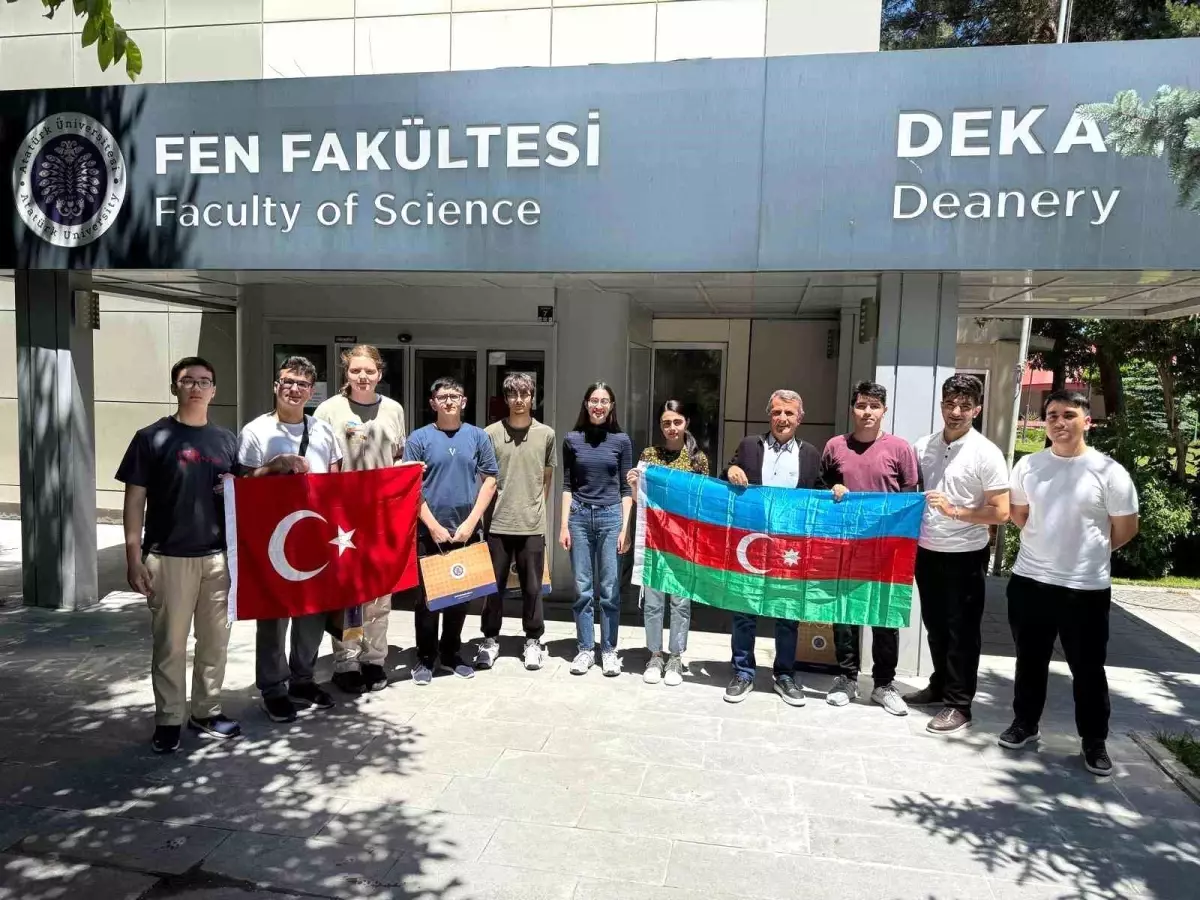 Türkiye-Azerbaycan Kimya Olimpiyatları Milli Takım Kampları Atatürk Üniversitesinde Başladı