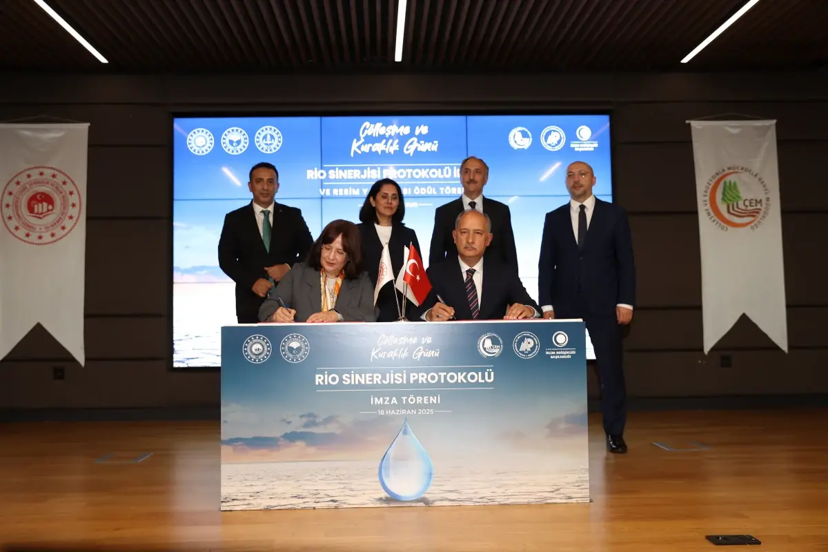 Türkiye Çölleşme ile Mücadele Protokolü İmzaladı