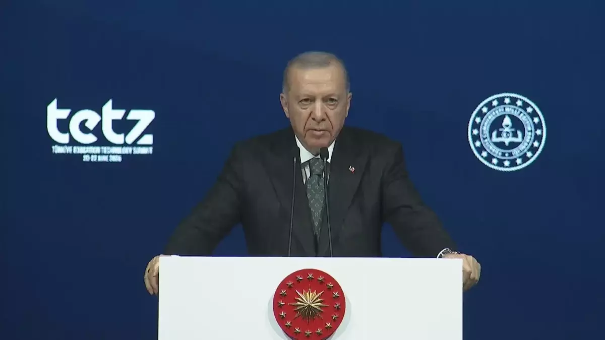 Cumhurbaşkanı Erdoğan: FATİH projemizle 21 bin 576 okulumuzun altyapı kurulumunu tamamladık