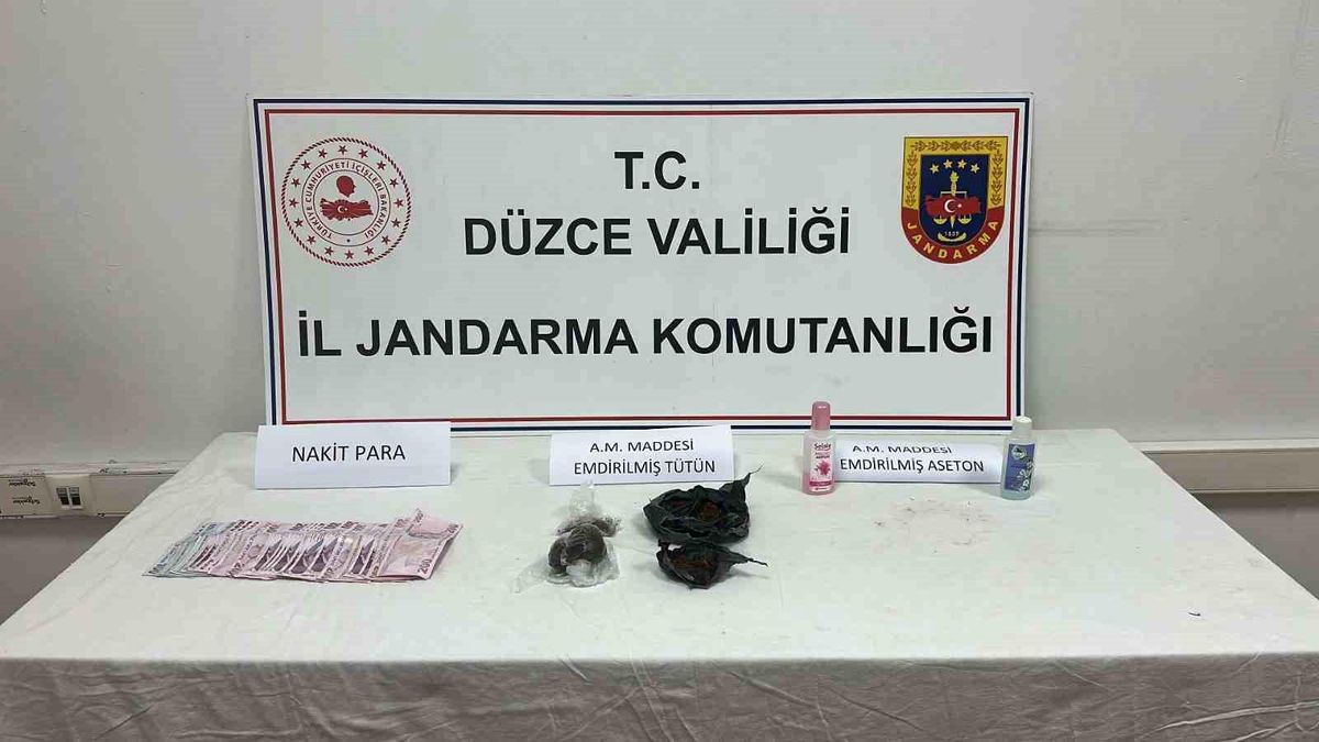 Düzce'de Uyuşturucu Operasyonu: 2 Gözaltı