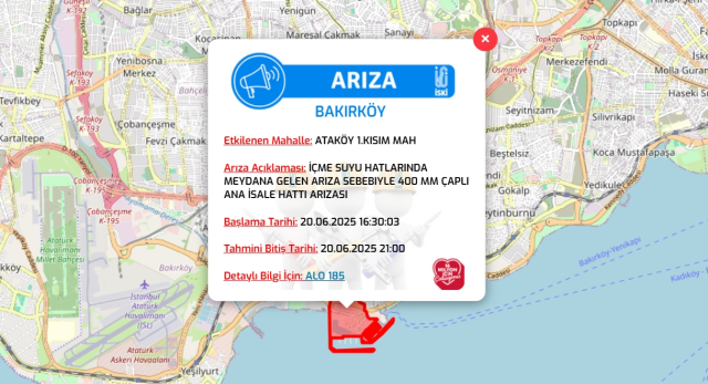 İstanbul BAKIRKÖY su kesintisi! 20-21 Haziran İSKİ Bakırköy su kesintisi ne zaman bitecek, sular ne zaman gelecek? İstanbul BAKIRKÖY su kesintisi! 20-21 Haziran İSKİ Bakırköy su kesintisi ne zaman bitecek, sular ne zaman gelecek?