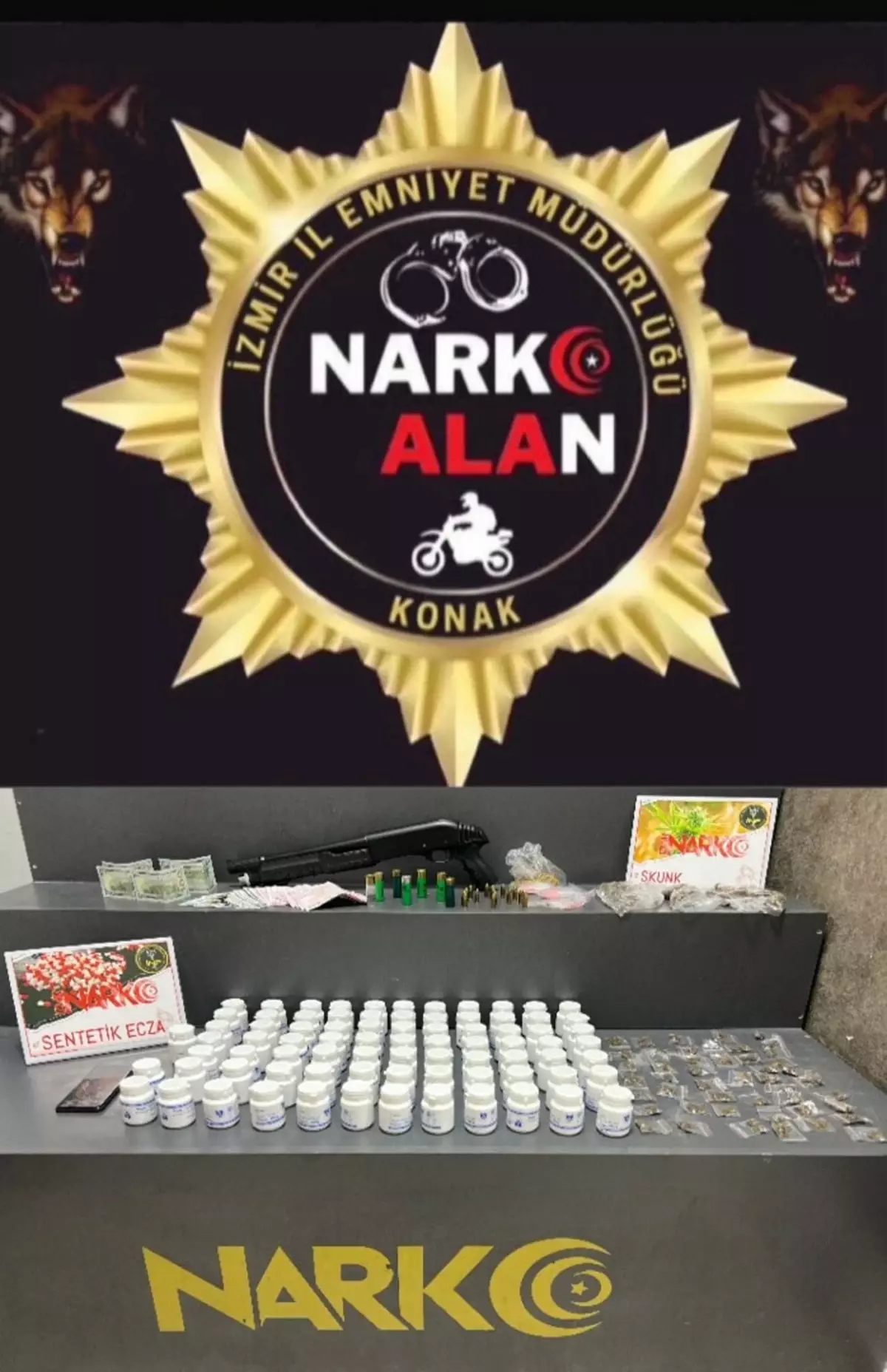 İzmir'de Uyuşturucu Operasyonunda 14 Şüpheli Gözaltına Alındı