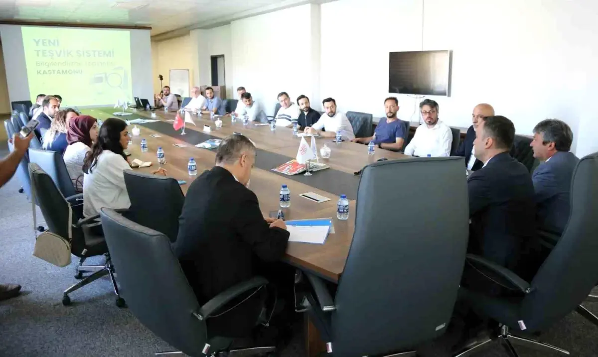 Kastamonu'da Yeni Yatırım Teşvik Sistemi Bilgilendirme Toplantısı Yapıldı