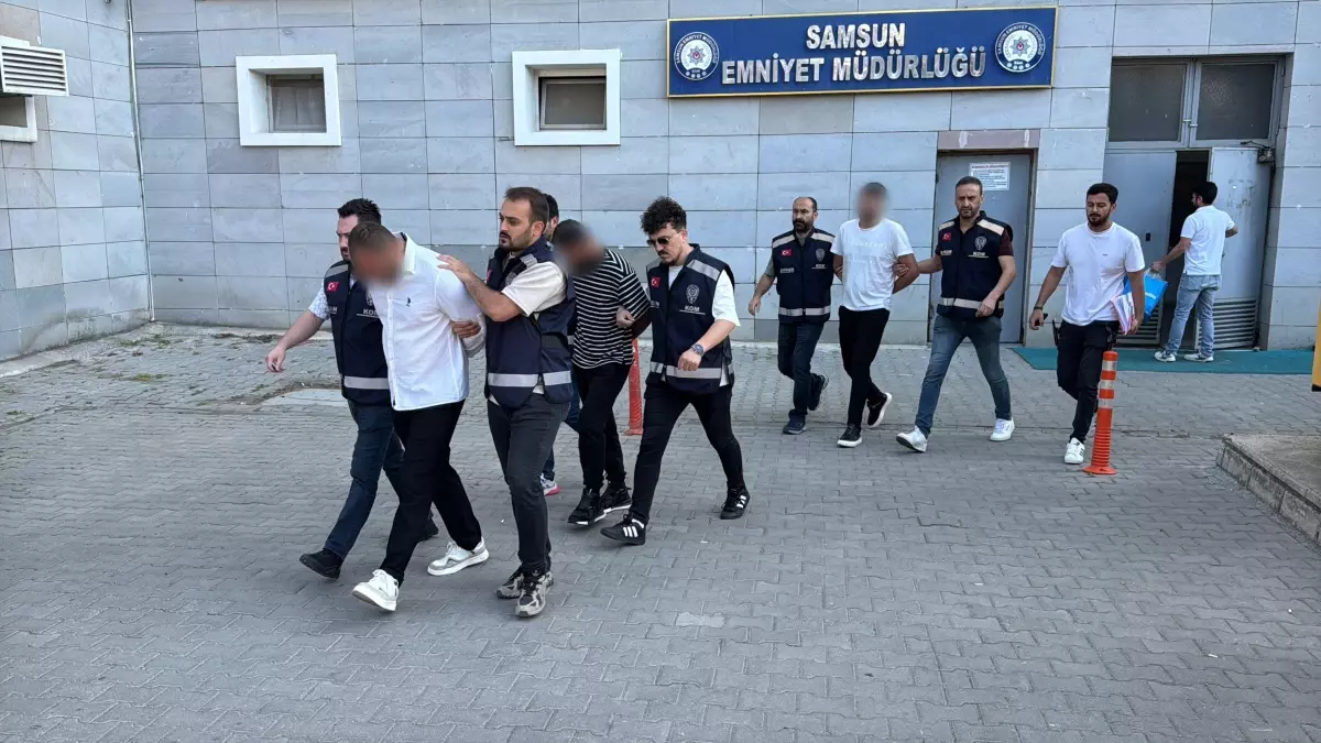 Samsun Merkezli Sahte İçki Operasyonu: 4 Şüpheli Adliyeye Sevk Edildi