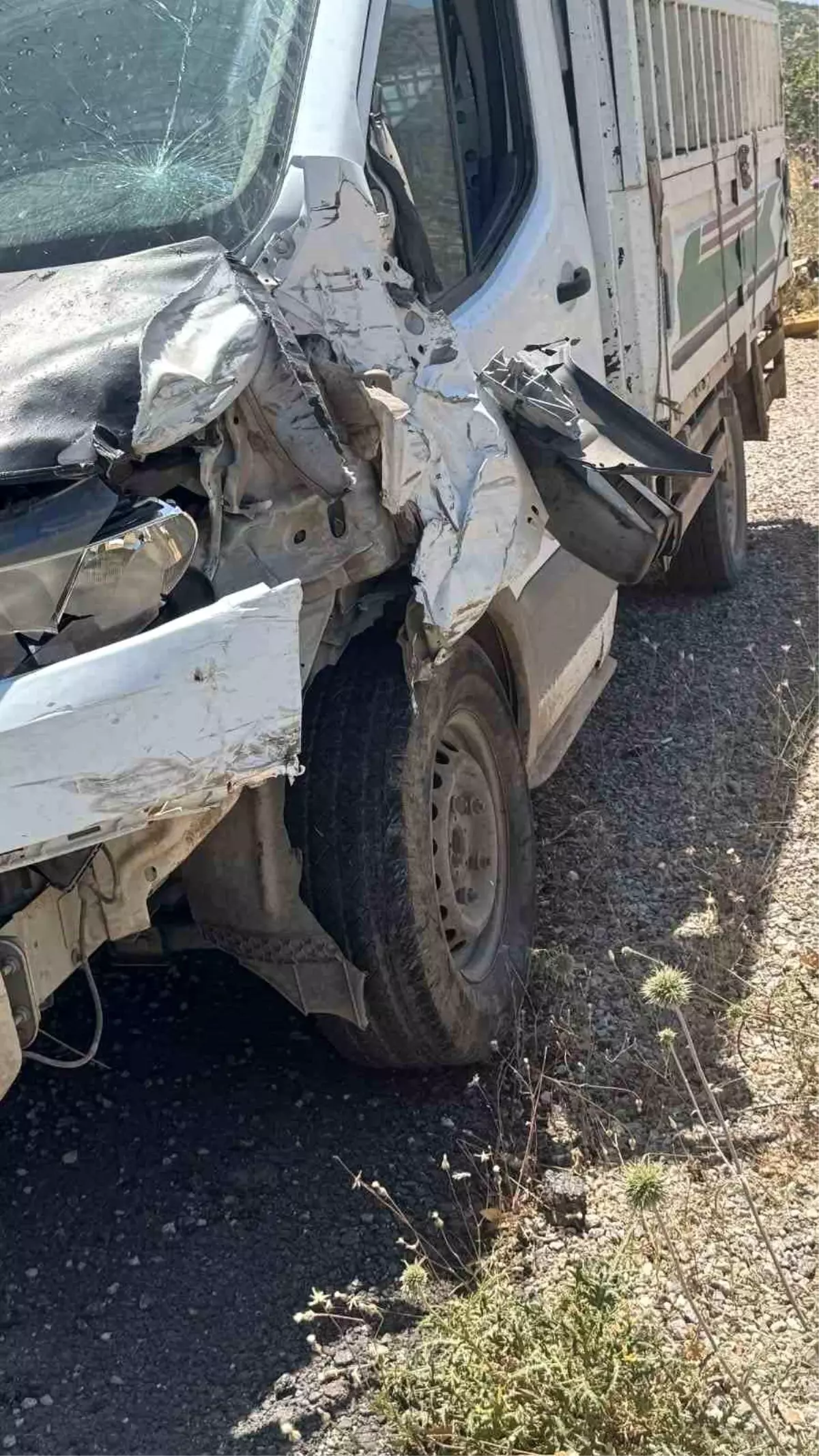 Siirt'te Trafik Kazası: 1 Yaralı