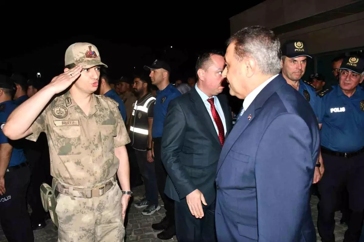 Vali Şıldak'tan Siverek'te Asayiş Uygulaması