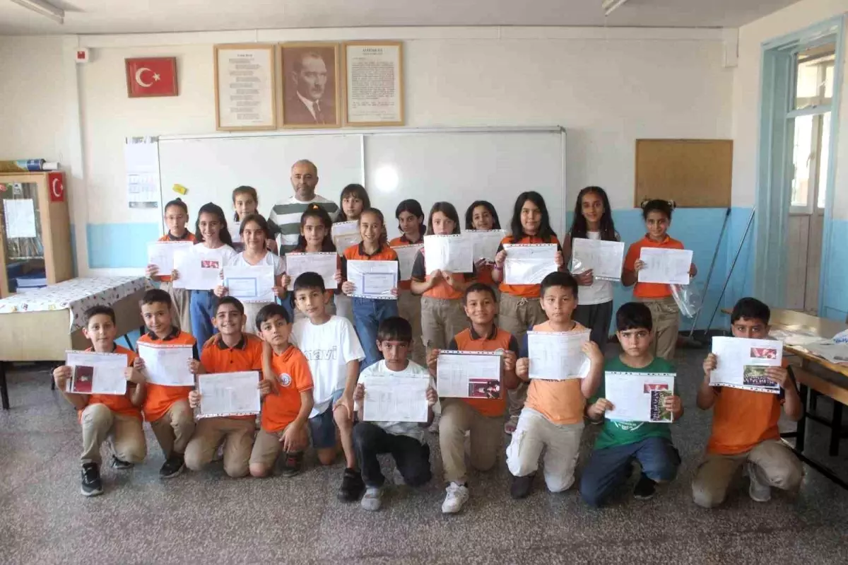 Yavuzeli'nde 5 bin öğrenci karne sevinci yaşadı