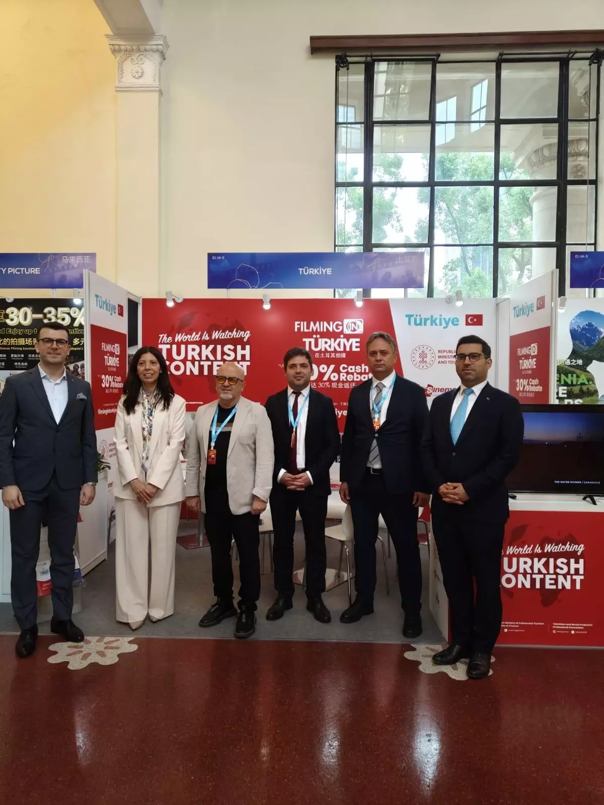 Şanghay Film Festivali'nde Türkiye Standı Kuruldu