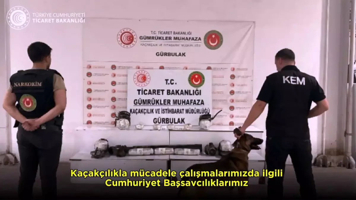 Ticaret Bakanlığı'ndan Uyuşturucu ve Kaçak Eşya Operasyonu