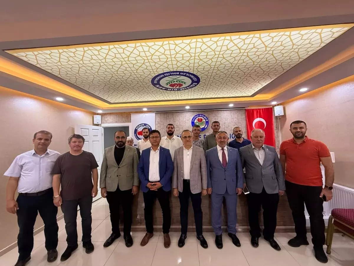 AK Parti Bilecik İl Başkanı'ndan Memur-Sen'e Ziyaret