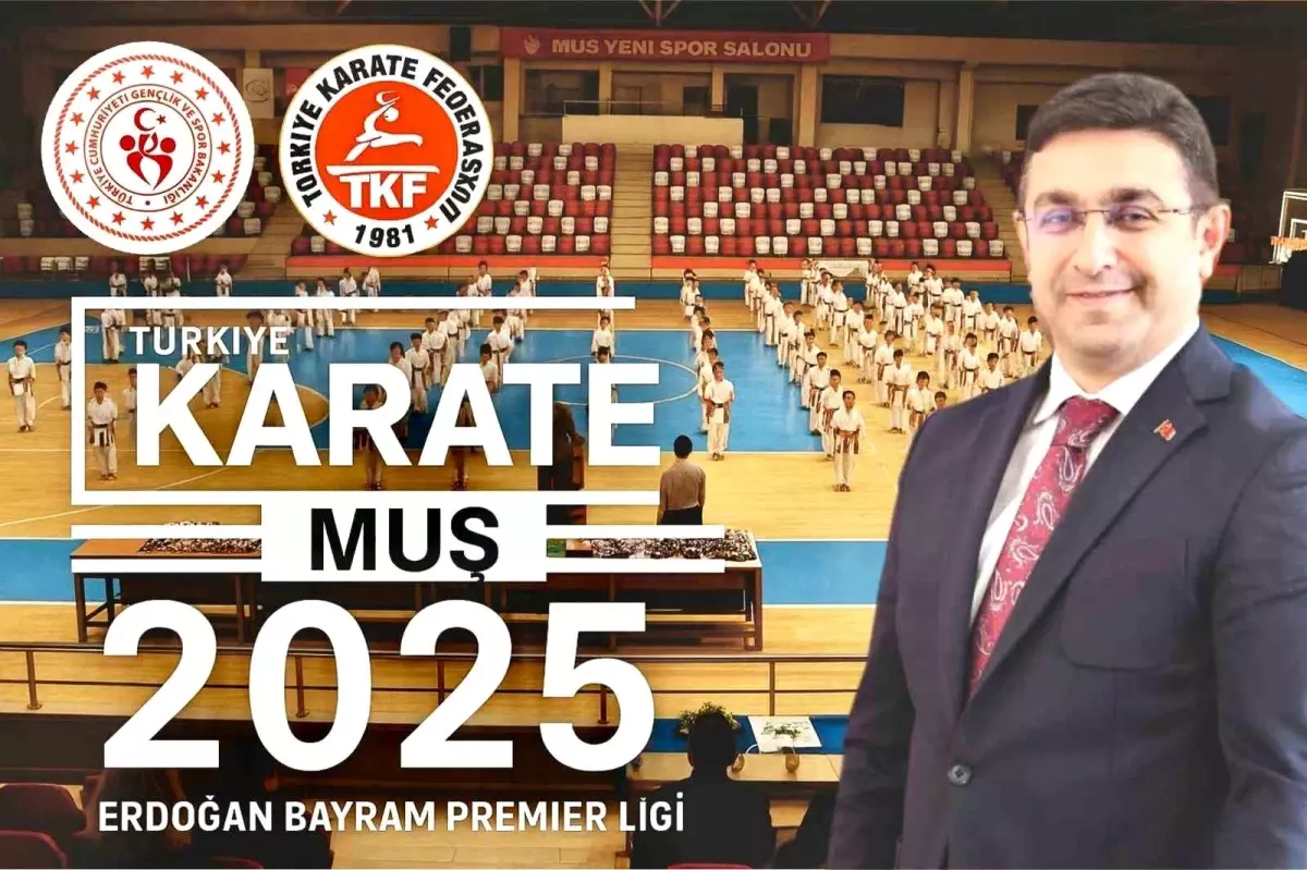 Anadolu Premier Lig Karate Müsabakaları Muş'ta Başlıyor