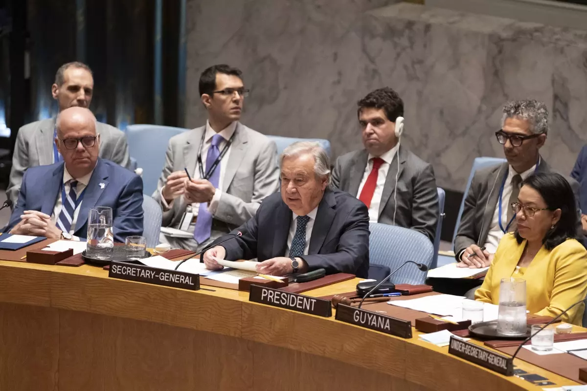 Guterres: Çatışmanın Genişlemesi Kontrol Edilemez Bir Yangına Dönüşebilir