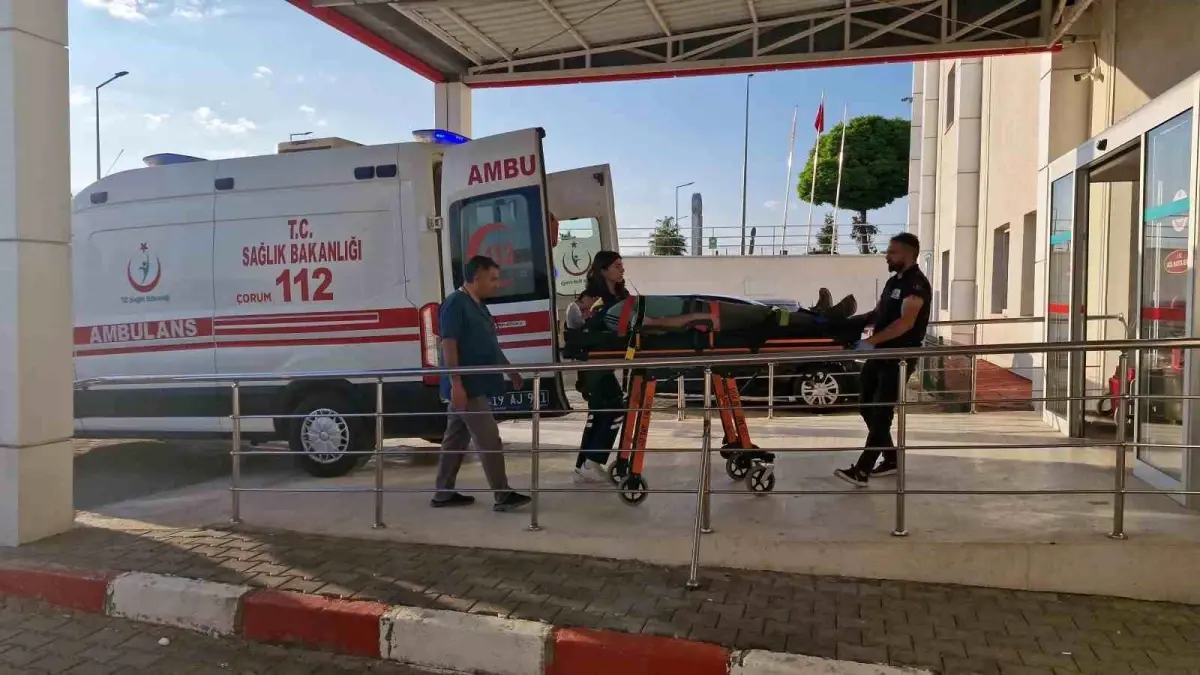 Çorum'un Alaca İlçesinde Kaza: 4 Yaralı