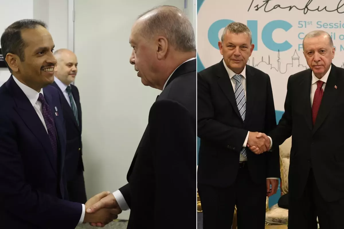 Cumhurbaşkanı Erdoğan'dan peş peşe kritik temaslar