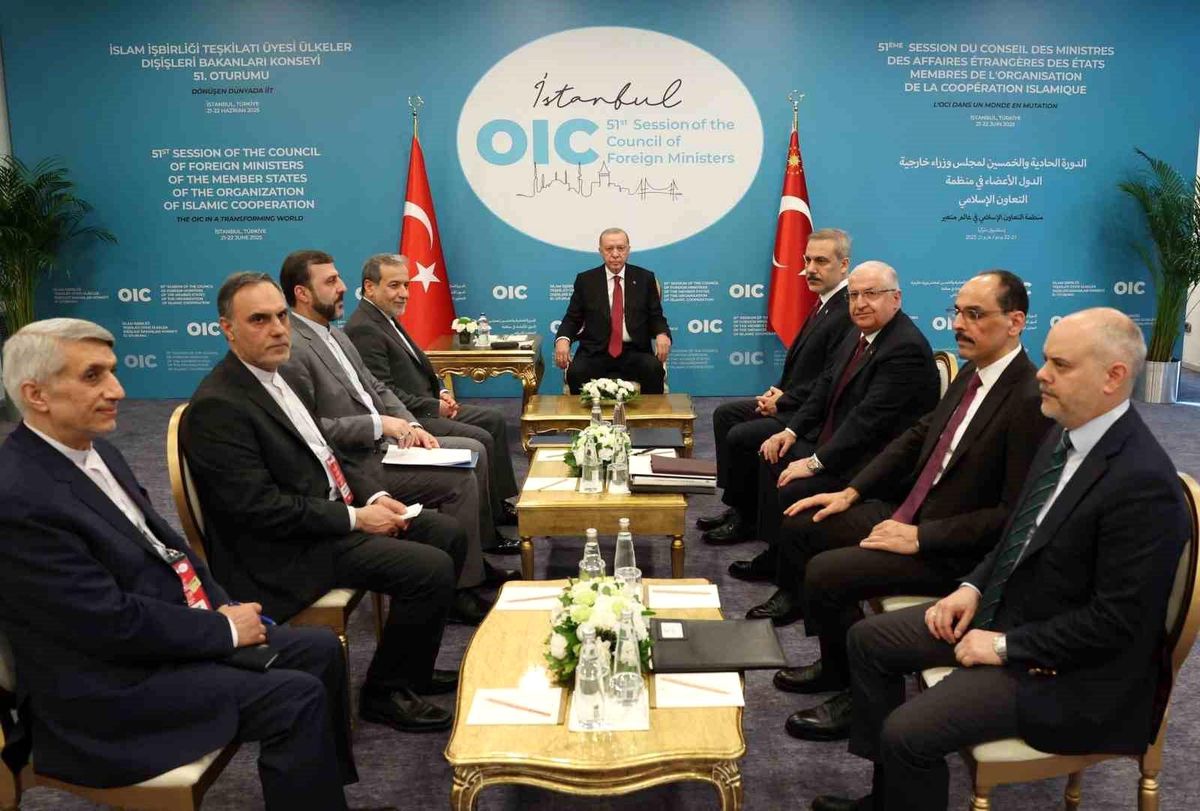 Cumhurbaşkanı Erdoğan, İran Dışişleri Bakanı Abbas Arakçi'yi kabul etti