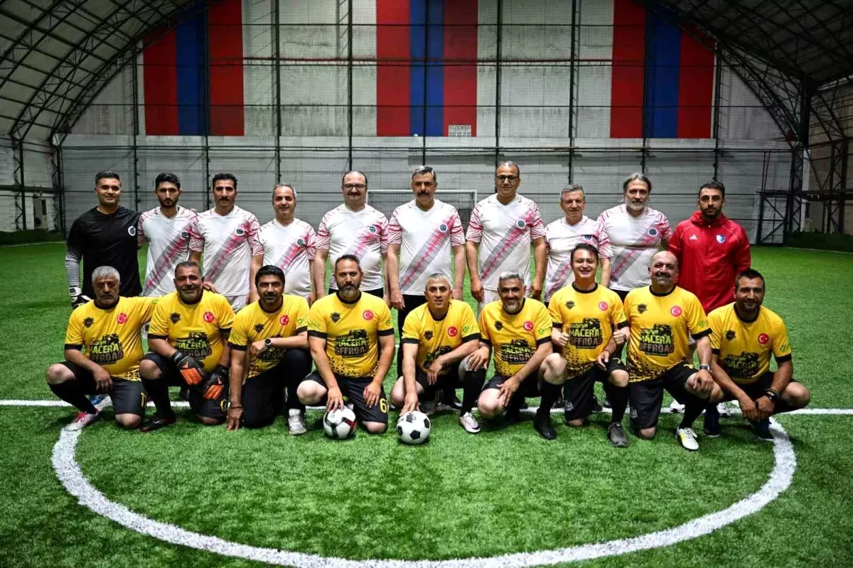 Erzurum'da Dostluk Maçı Düzenlendi