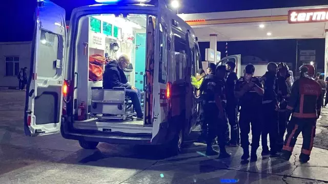 The passenger bus collided with the truck from behind