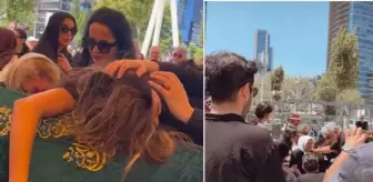 Nihal Candan'ın cenazesinden gergin anlar! Basın mensuplarına hakaret etti