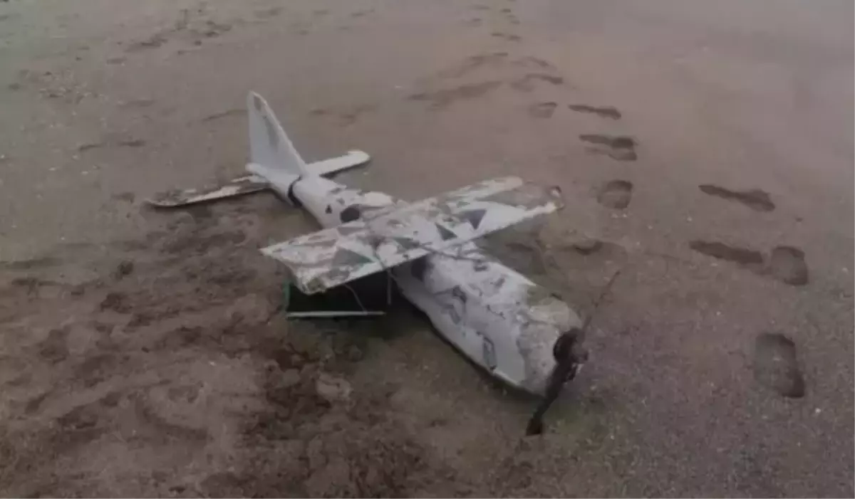 Sakarya sahilde bulunan İHA kimin, hangi ülkenin?