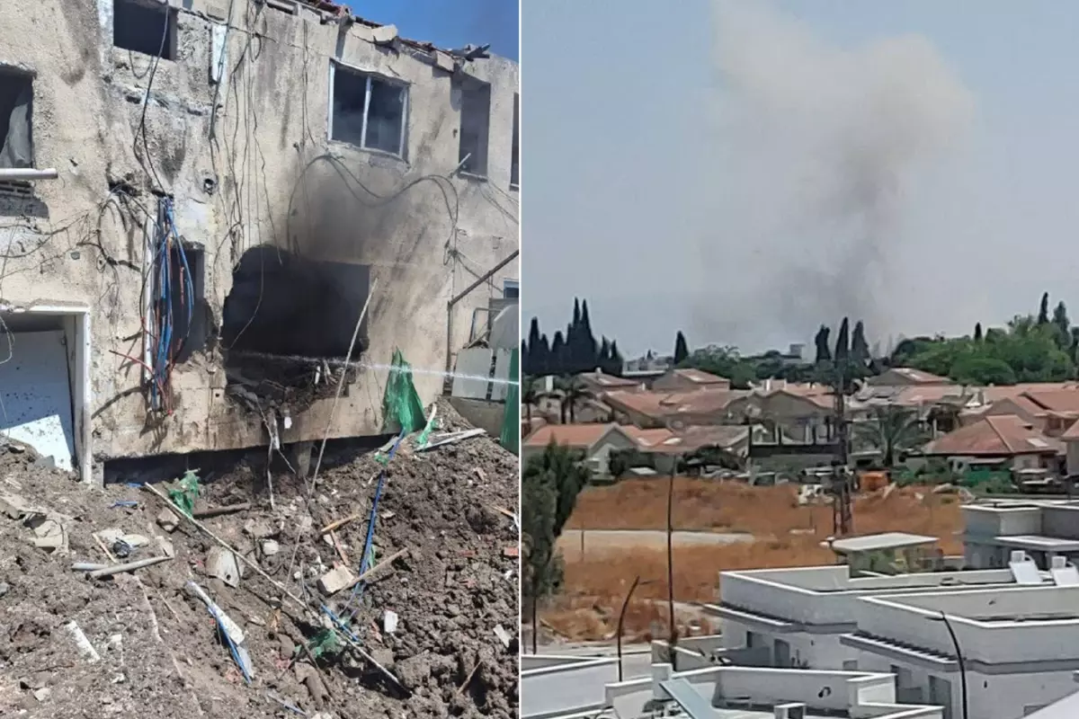 Savaşın başından bu yana bir ilk! İran dronu İsrail'i vurdu