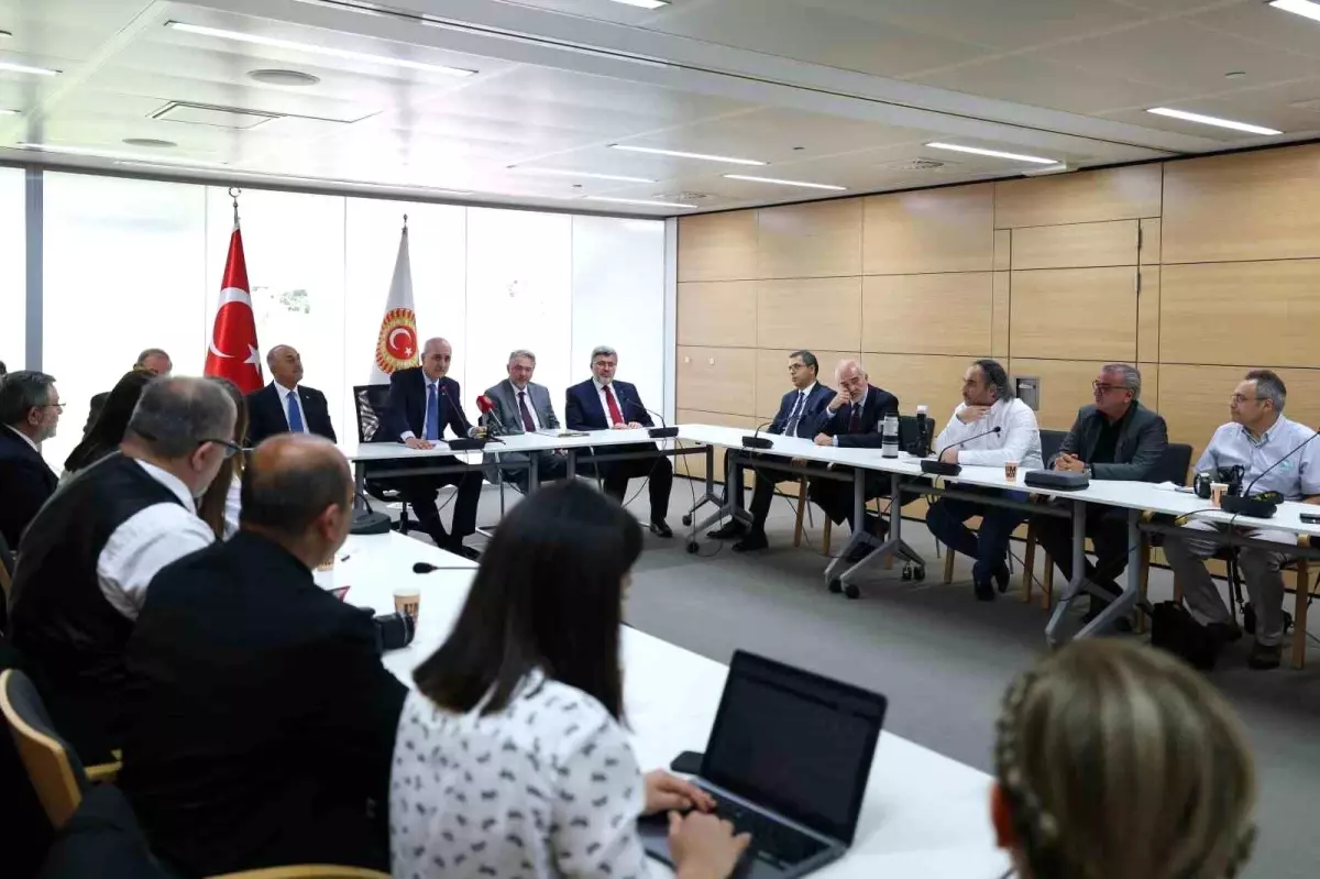TBMM Başkanı Kurtulmuş: '(Terörsüz Türkiye süreci) Parlamento yaz tatiline girmeden grubu kurarak çalışmalarımıza başlarız'